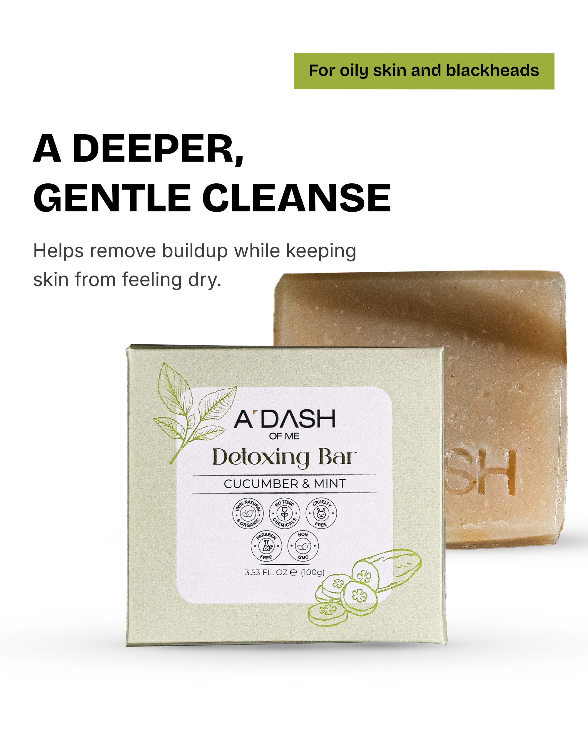 Cold Processed Detoxing Soap Bar