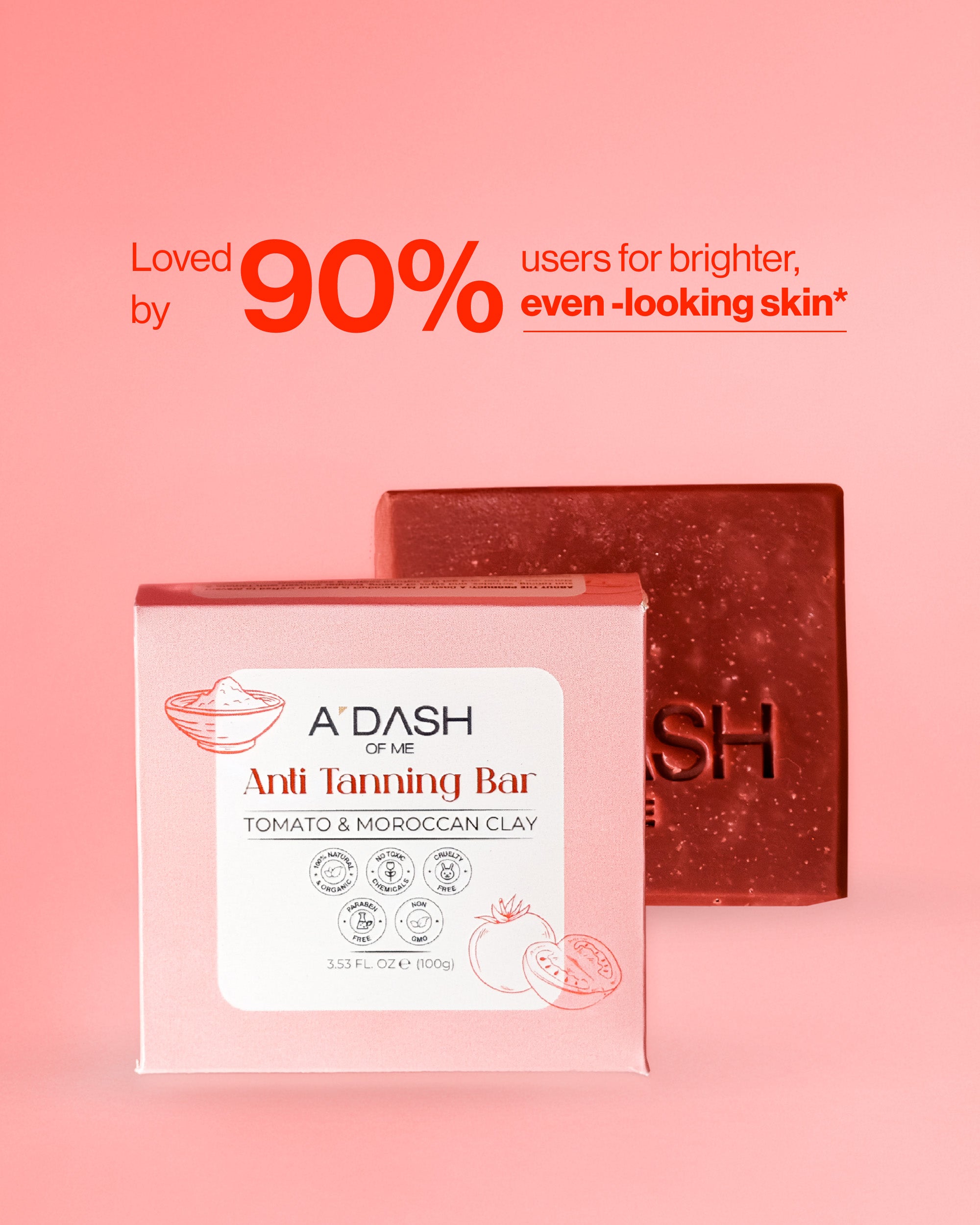 Cold Processed Anti-Tanning Soap Bar