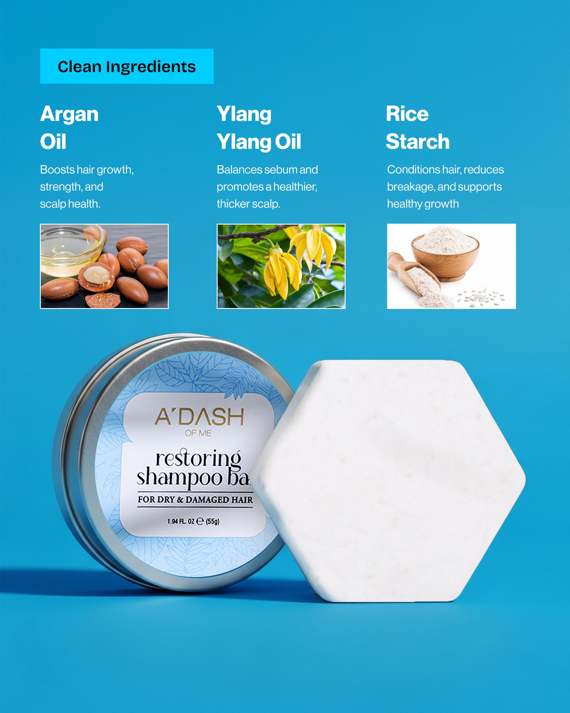 Restoring Shampoo Bar