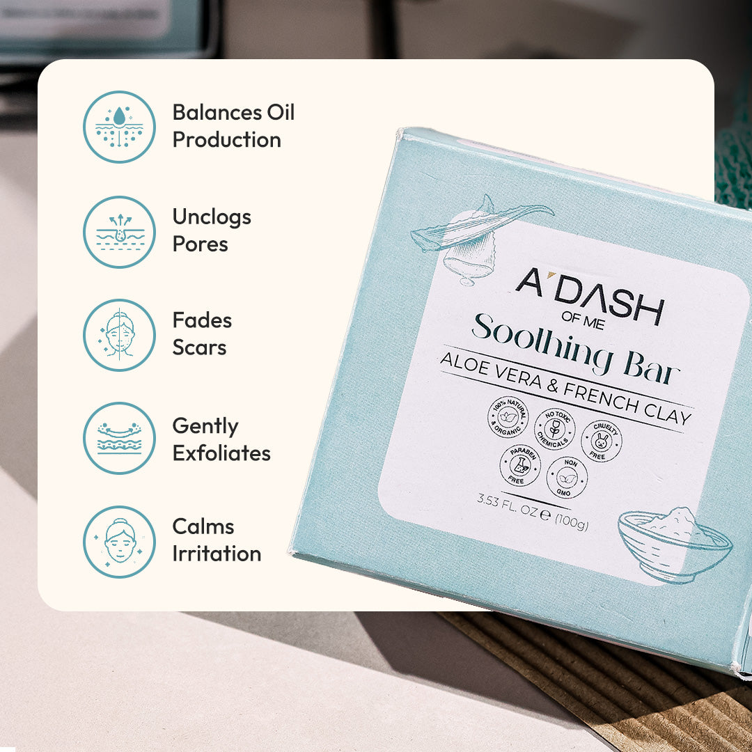Cold processed Soothing Soap Bar