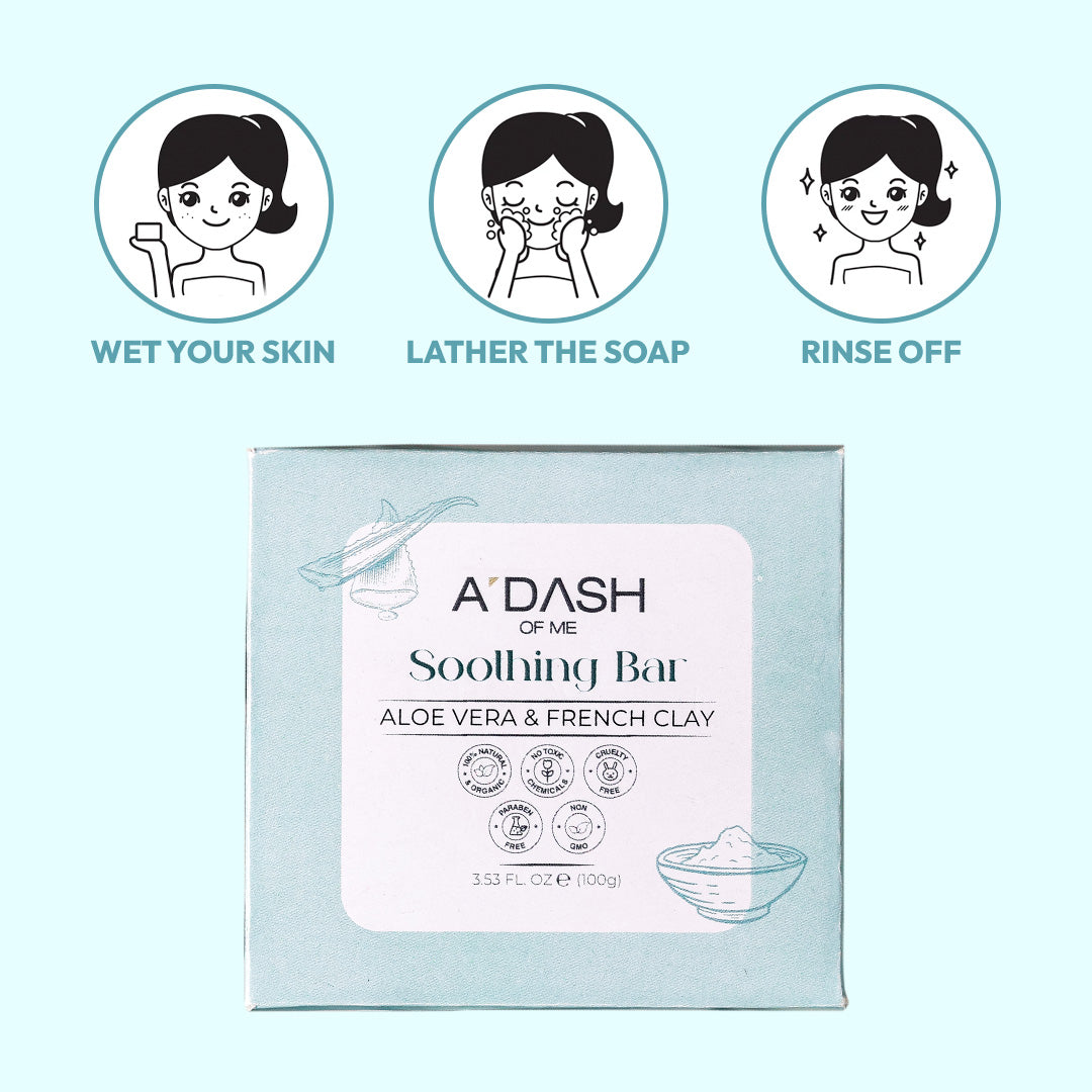 Cold processed Soothing Soap Bar