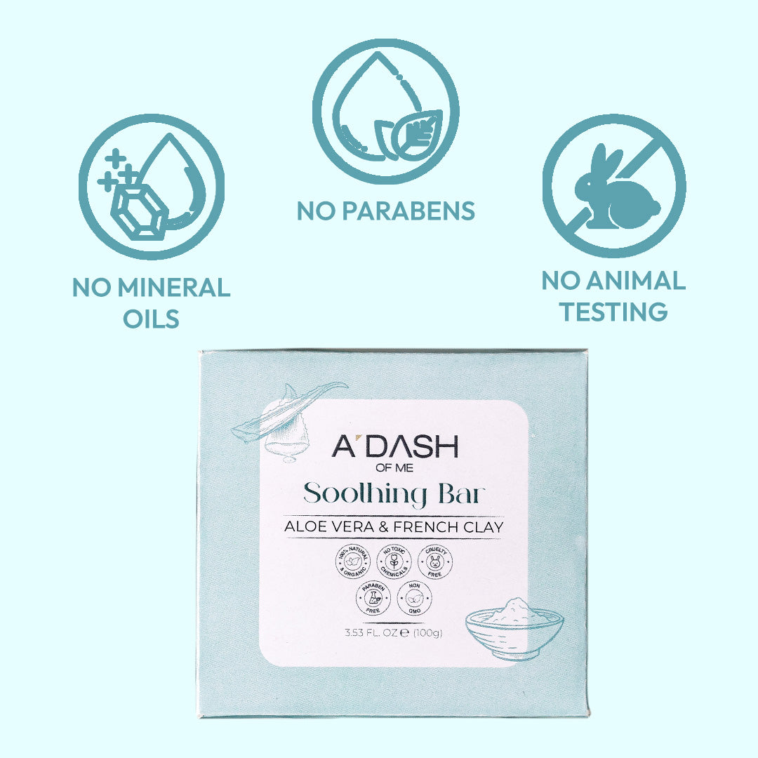 Cold processed Soothing Soap Bar