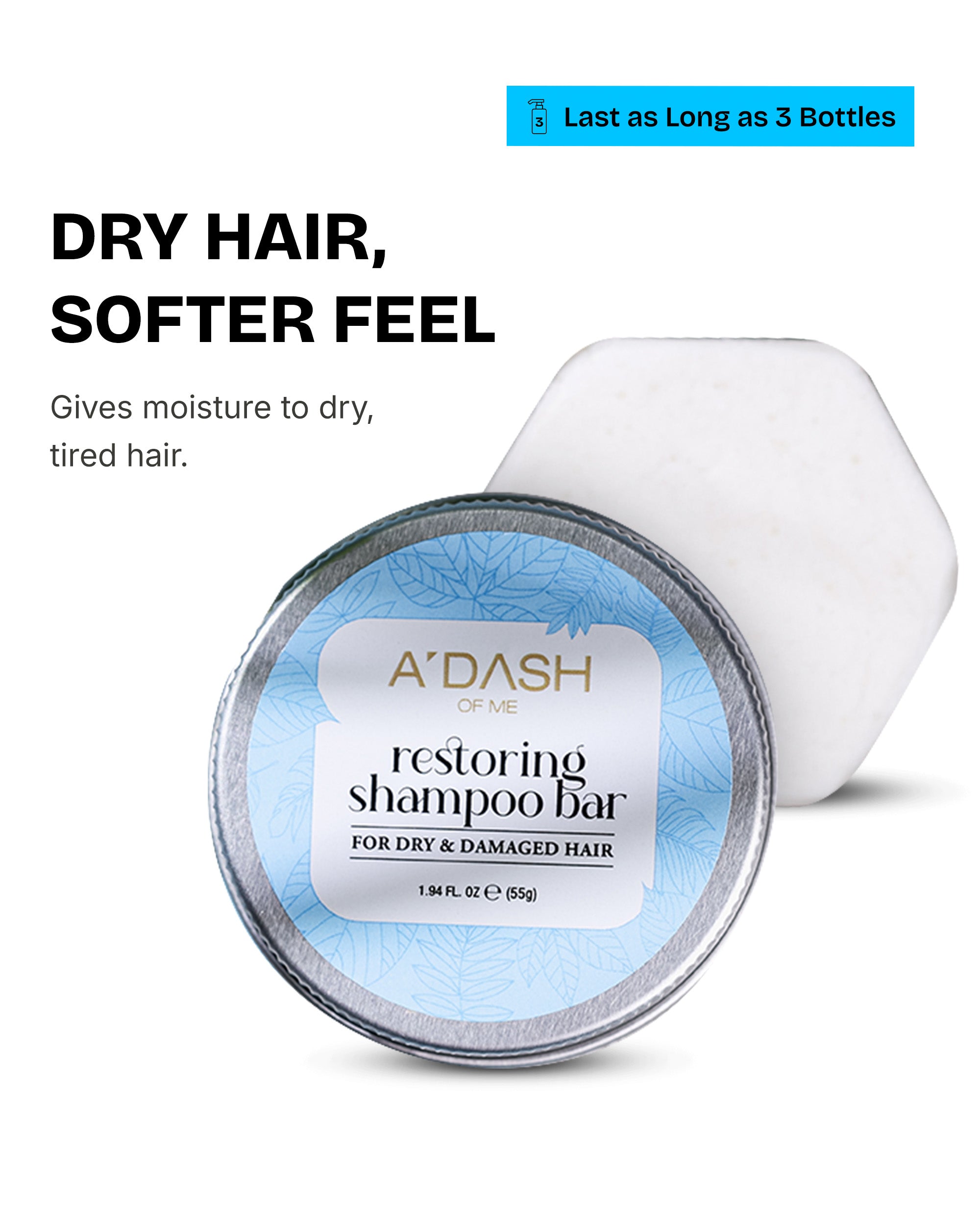 Restoring Shampoo Bar