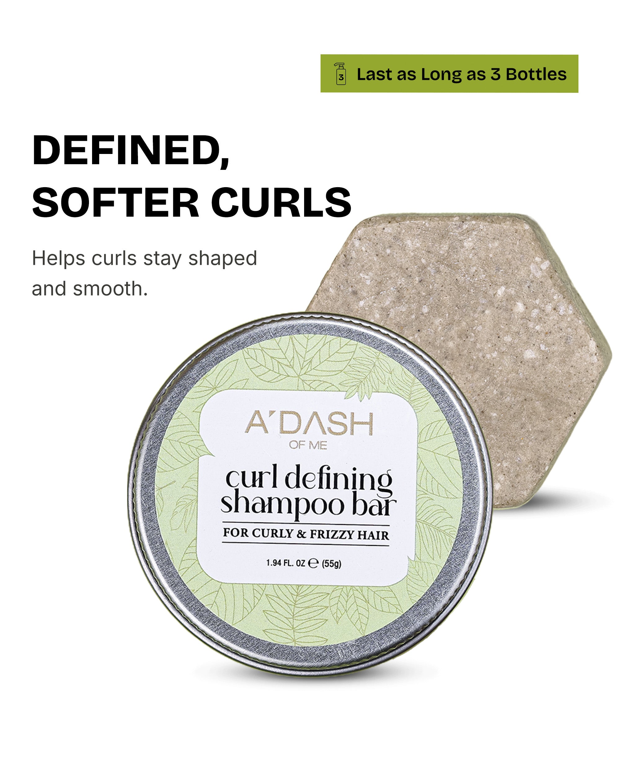 Curl Defining Shampoo Bar
