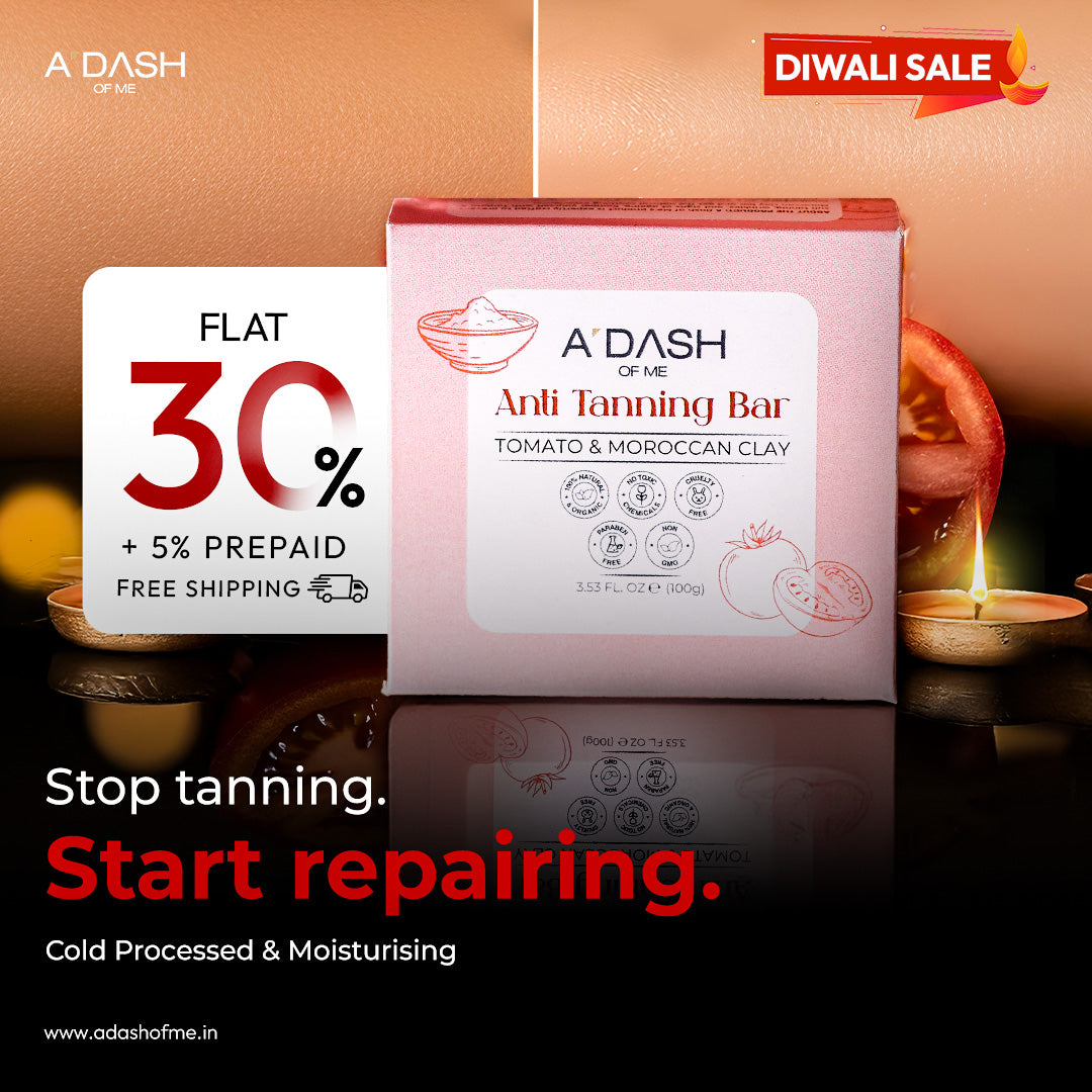 Cold Processed  Anti-Tanning Soap Bar