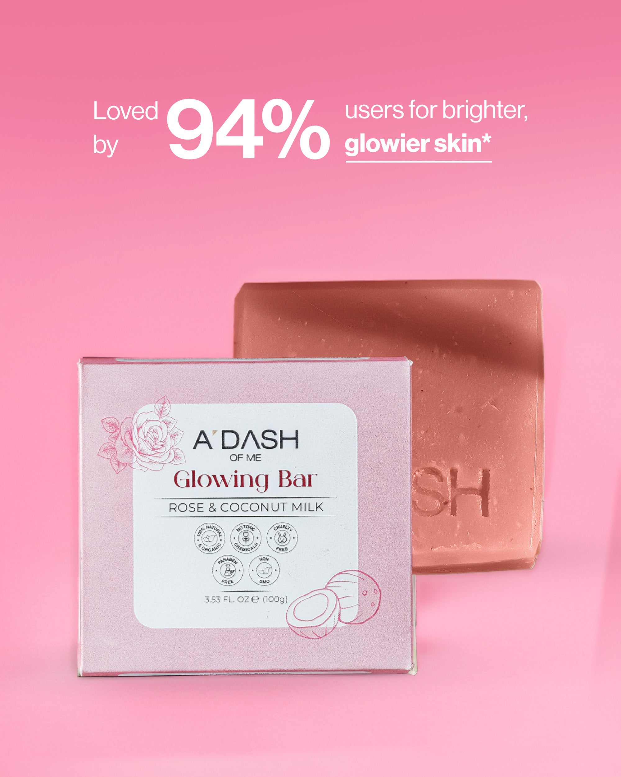 Cold Processed Glowing Soap Bar