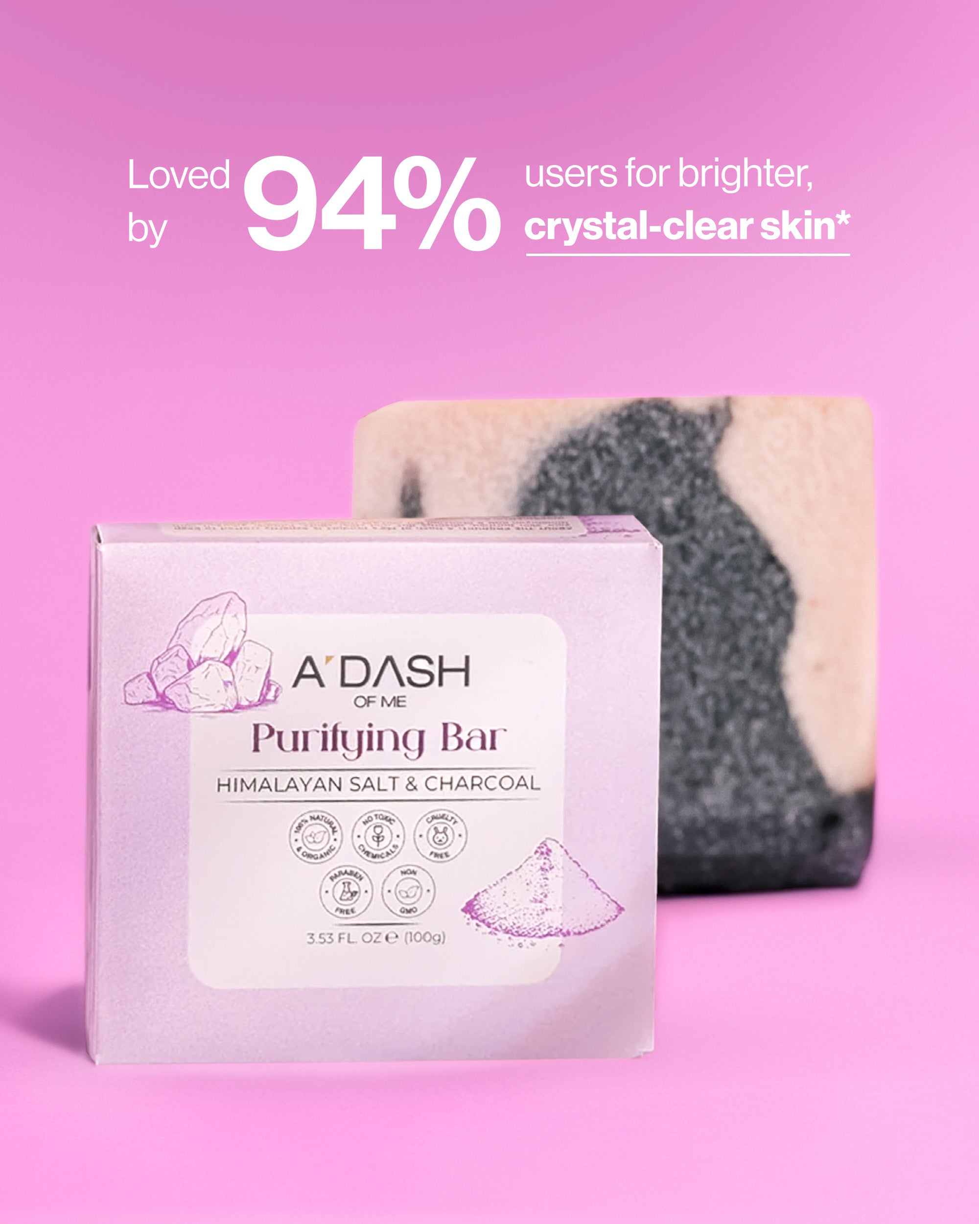 Cold Processed  Purifying Soap Bar