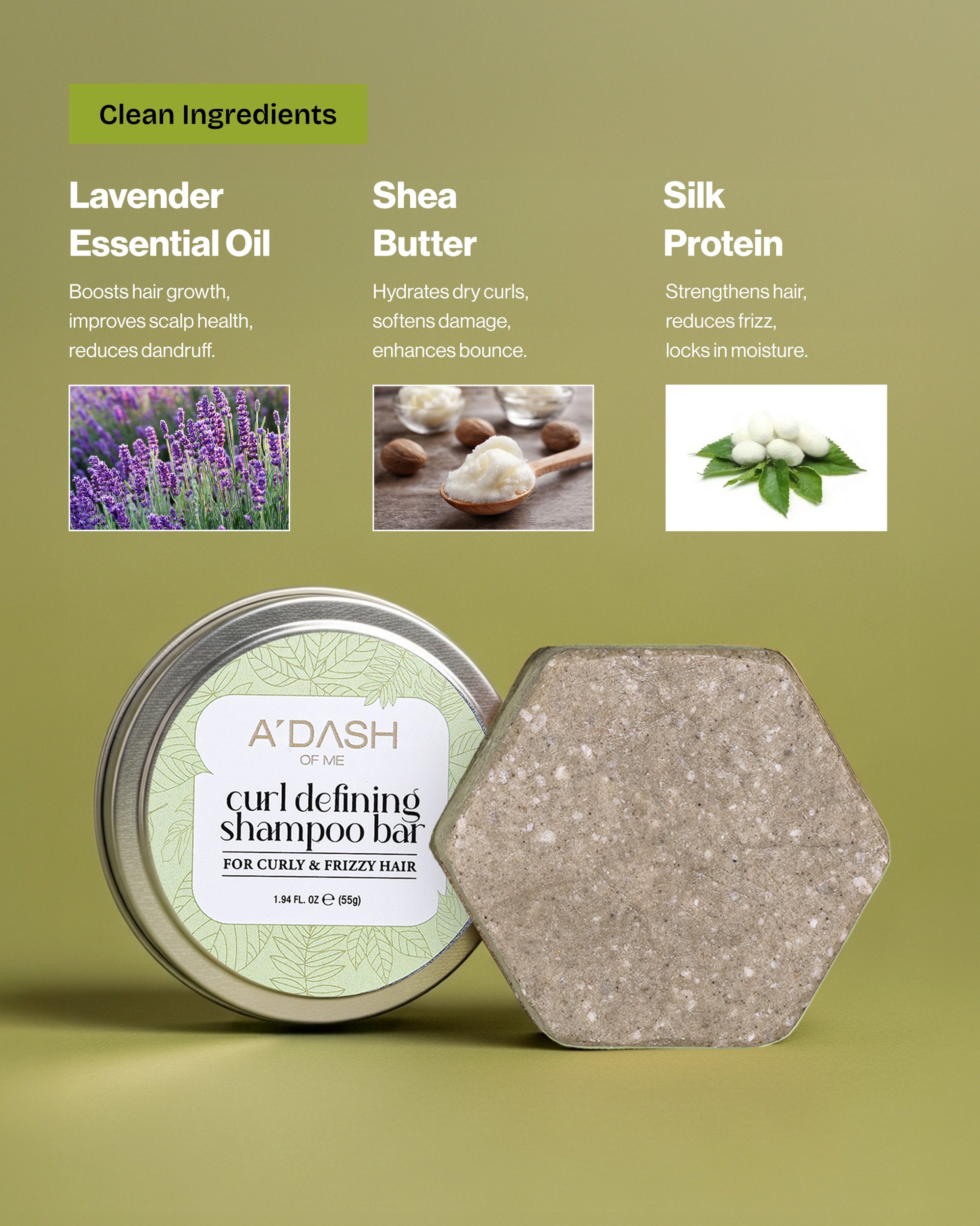 Curl Defining Shampoo Bar