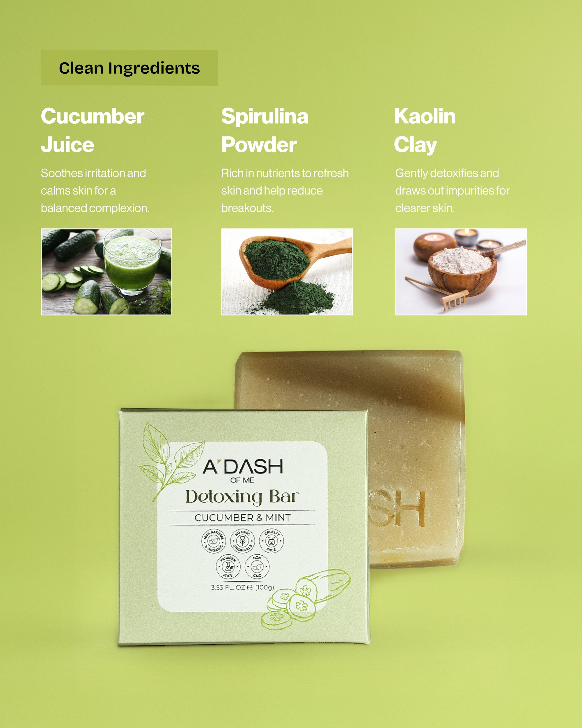 Cold Processed Detoxing Soap Bar