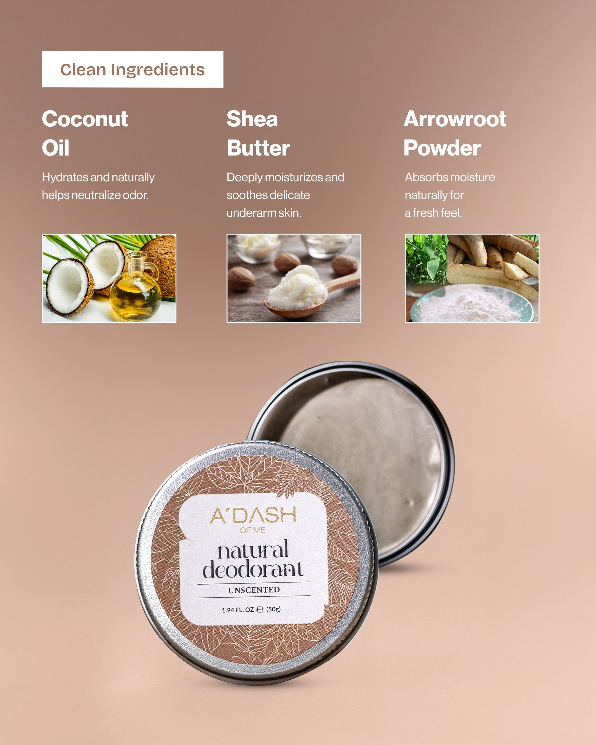 The Zero Irritant Body Kit(Purifying Soap Bar, Body Butter, Natural Deodrant)