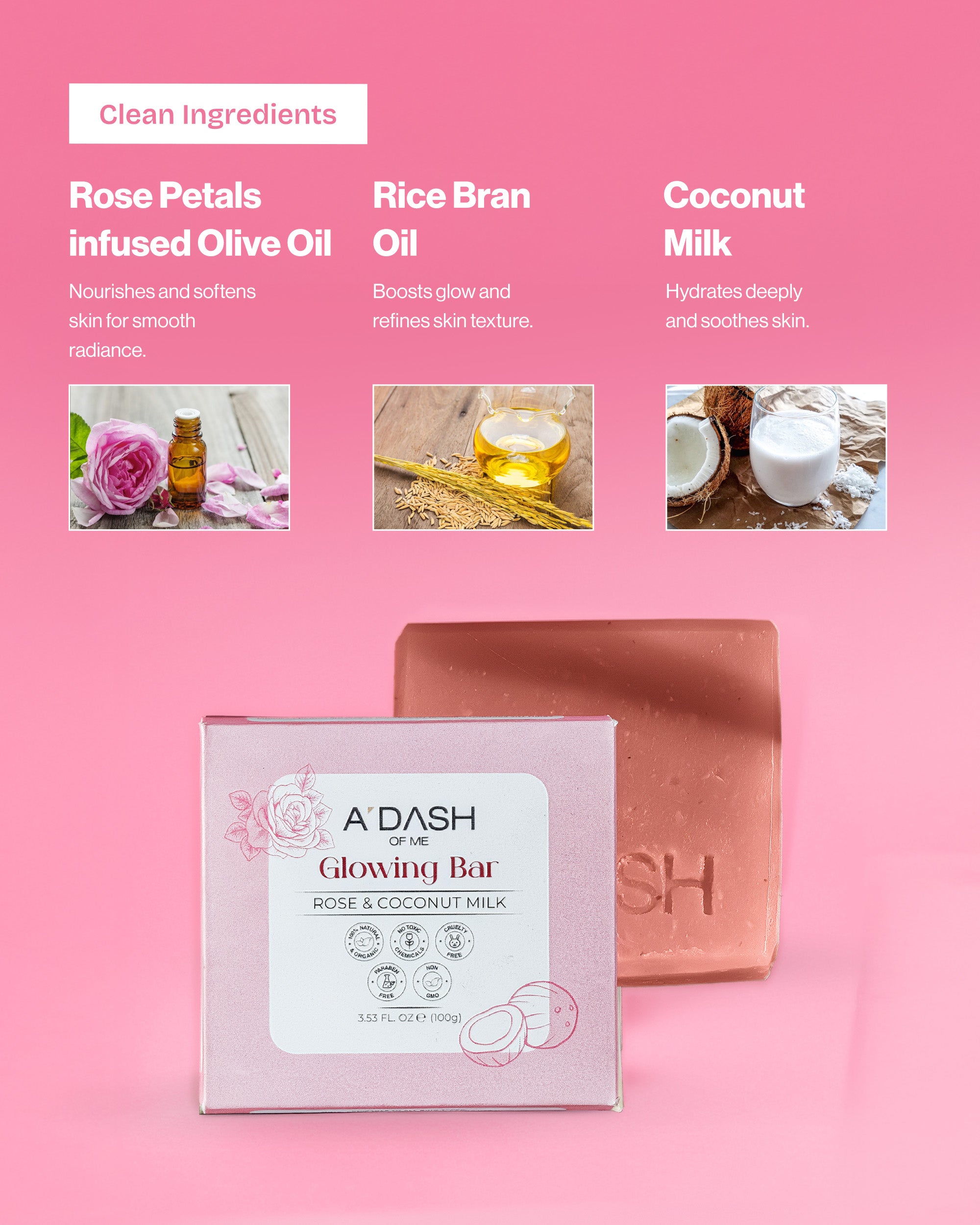 Cold Processed Glowing Soap Bar