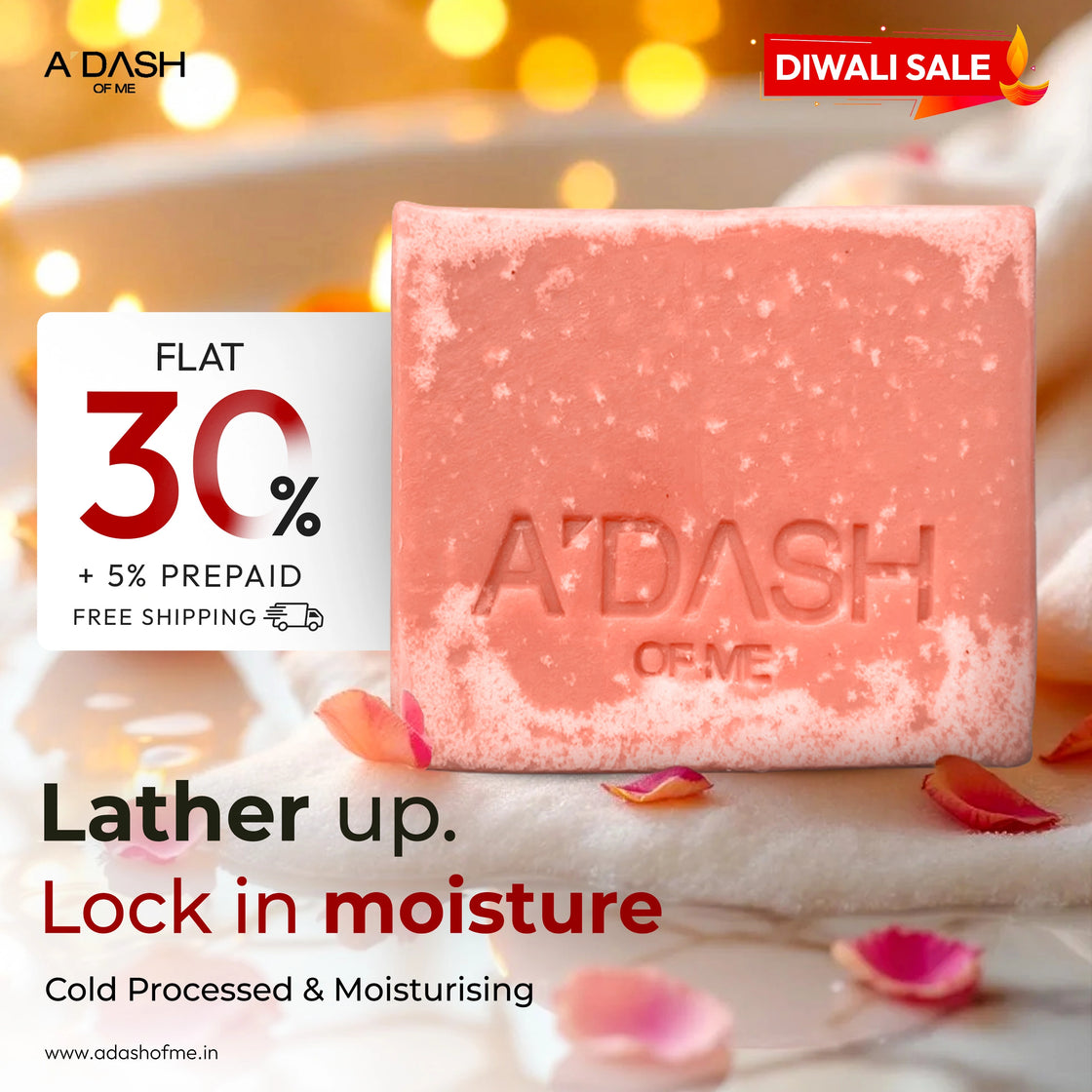 Cold Processed  Glowing Soap Bar
