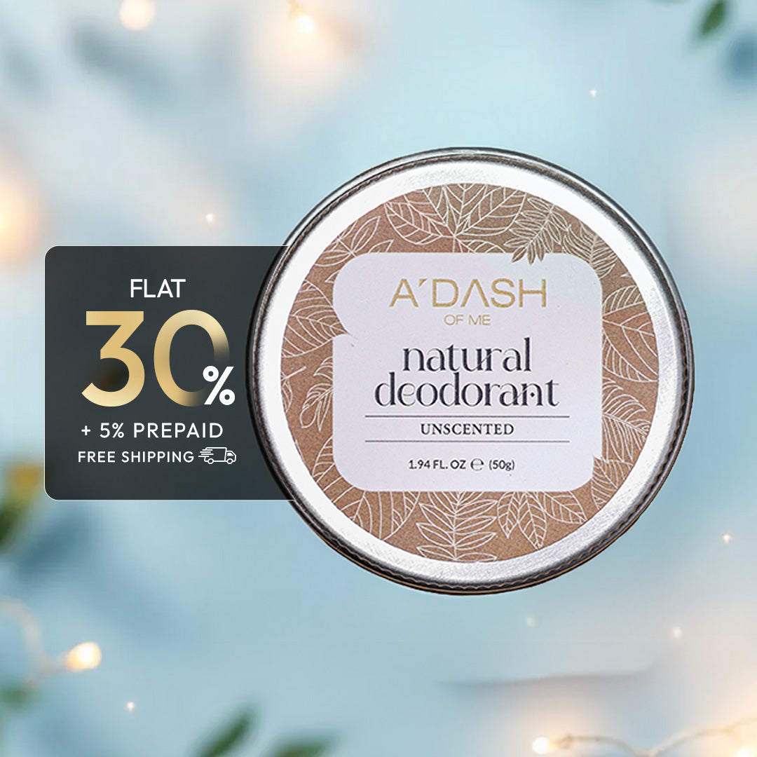 Unscented Natural Deodorant