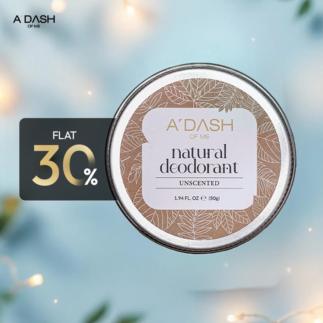 Unscented Natural Deodorant